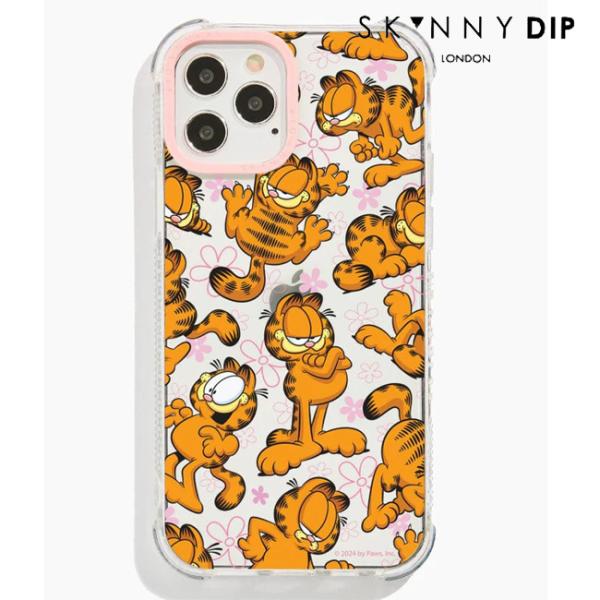 iphoneケース  スキニーディップ SKINNY DIP iPhone14 ガーフィールド ねこ...