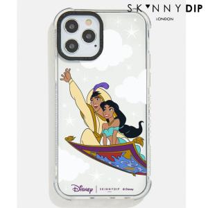 iphoneケース  スキニーディップ SKINNY DIP iPhone アラジン ホール ニュー ワールド DISY ディズニー マルチ クリア