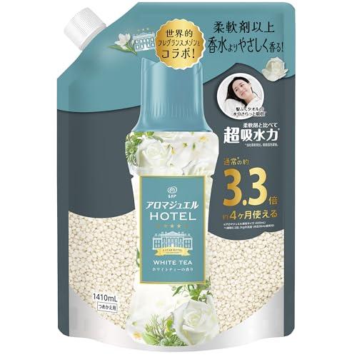 レノア ハピネス アロマジュエル 香り付け専用ビーズ ホワイトティー 詰め替え 1410mL [大容...