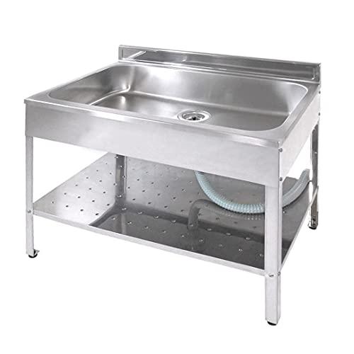 サンカ アウトドアキッチン オールステンレス製 錆びにくいガーデンシンク 幅85cm 永く使える長期...