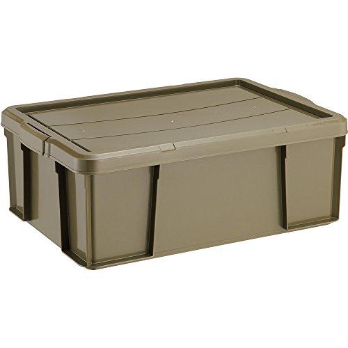 TRUSCO(トラスコ) ライトボックス 収納ボックス 収納ケース 44L オリーブドラブ OD色 ...