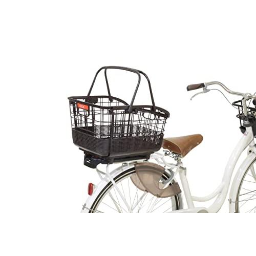 OGK技研 着脱 籐風 スライド 後用 バスケット 黒 オージーケー技研 ＲＢ−０３７Ｂ６ こげ茶