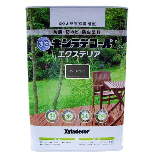 大阪ガスケミカル株式会社 水性XDエクステリアS ジェットブラック 3.4L