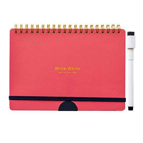 学研ステイフル ホワイトボード ノート Write White B6 レッド D08032