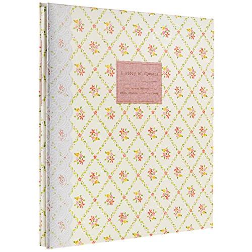 ナカバヤシ フエルアルバム Lサイズ メロディーズ オブ フラワーズ W LPF-1004-2