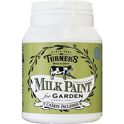 ターナー色彩 アクリル絵具 ミルクペイント for ガーデン クラウディーブルー MKG20327 ...