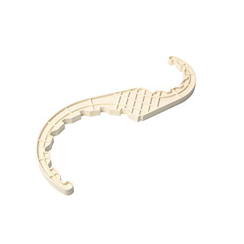 Belca 日本製 流し台 排水トラップ用締め付け工具 幅17×長さ36×厚さ1.2cm アイボリー...