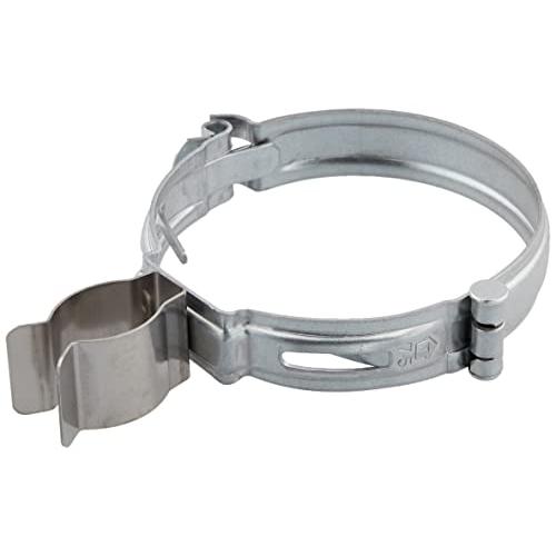 カクダイ 屋外用 取付簡単 散水 パイプ配管用 丸トイ 呼75対応 縦トイ用配管固定金具 625-7...