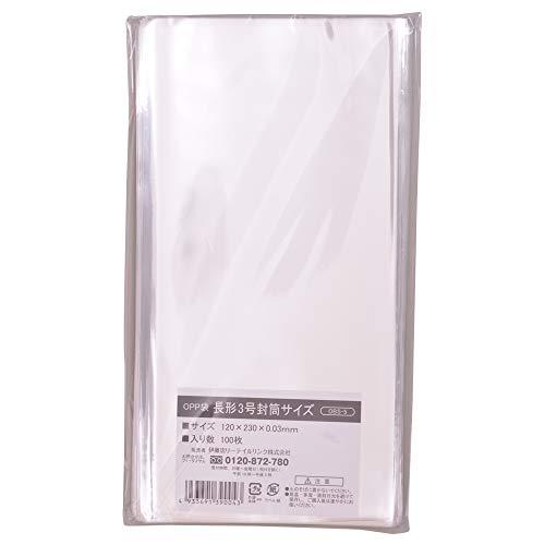 伊藤忠リーテイルリンク OPP袋 テープなし 透明 封筒 包装 ラッピング 袋 厚さ0.03mm 【...