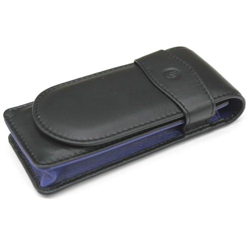 Pelikan ペリカン ペンケース ブルー TG-33N 3本用 本革 正規輸入品