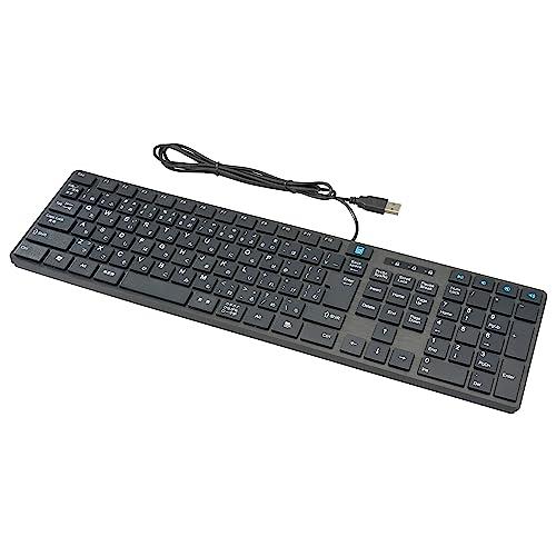 オーム電機PCGEAR キーボード パソコン USB接続 有線 USBキーボード ブラック PC-S...
