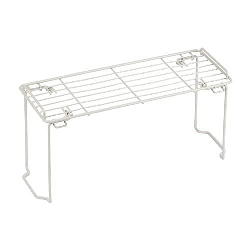 リバティーコーポレーション シンク下 シンクまわり キッチンラック ワイヤー 積み重ね棚 足折れ式 ...