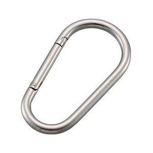 TRUSCO(トラスコ) ステンレス カラビナジャンボ(環なし) 16mm TKBJ-16A