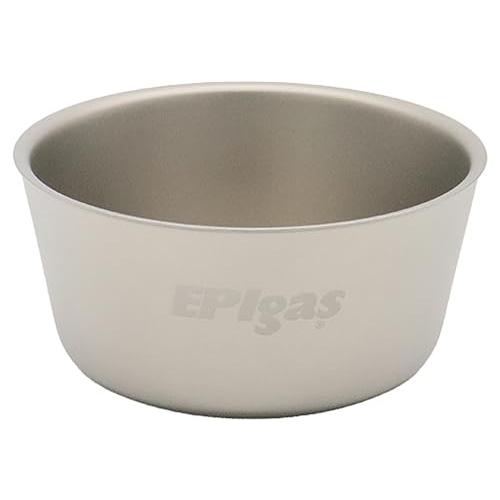 EPI(イーピーアイ) 登山 キャンプ 軽量 食器 ダブルウォールチタンボウル550 T-8211