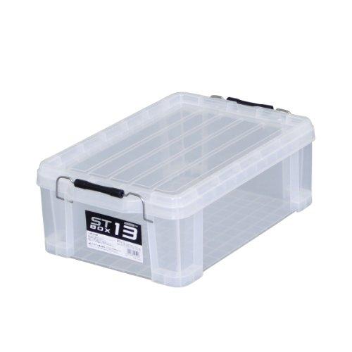 JEJアステージ 収納ボックス 日本製 STボックス #13 積み重ね クリア 防災 [幅29.5×...