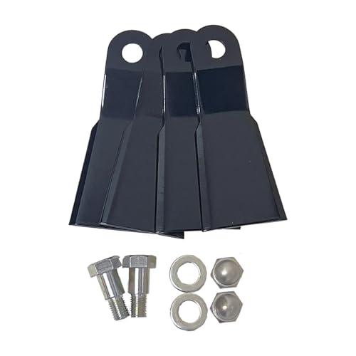 セフティー3(Safety-3) 自走式二面畦草刈機用替刃 ウィングモア用 4枚セット オーレック・...