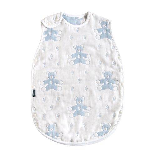 10mois(ディモワ) - SOULEIADO ふくふくガーゼ(6重ガーゼ) ベビースリーパー コ...