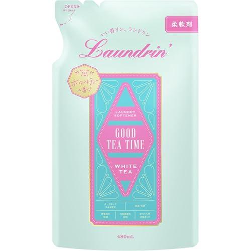 Laundrin&apos;(ランドリン) 柔軟剤 ホワイトティーの香り 詰め替え 480ml