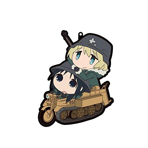 少女終末旅行 【きゃらいど】 チト &amp; ユーリ on ケッテンクラート ラバーストラップ