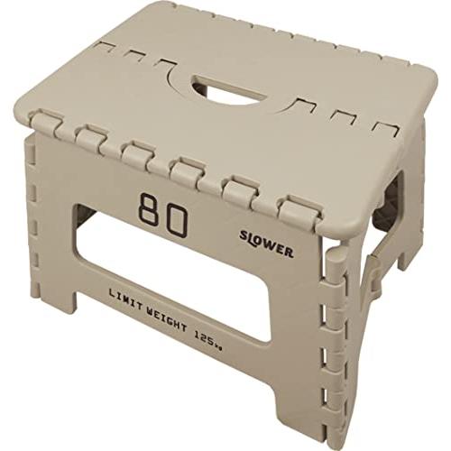 スロウワー(SLOWER) 踏み台 サンド 22×32×25cm 折りたたみ タバック SLW 13...