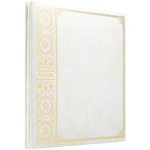 ナカバヤシ フエルアルバム Lサイズ プリンス ア-LPA-15A 白