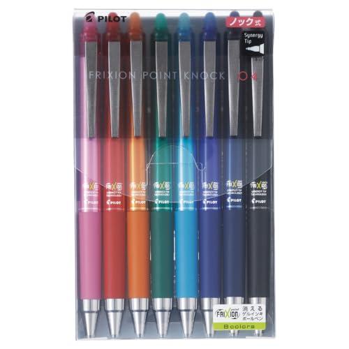 Pilot フリクションポイントノック04 8色セット