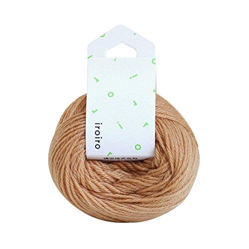 横田(Yokota) DARUMA iroiro 毛糸 col.5 ピーナッツバター 20g 約70...