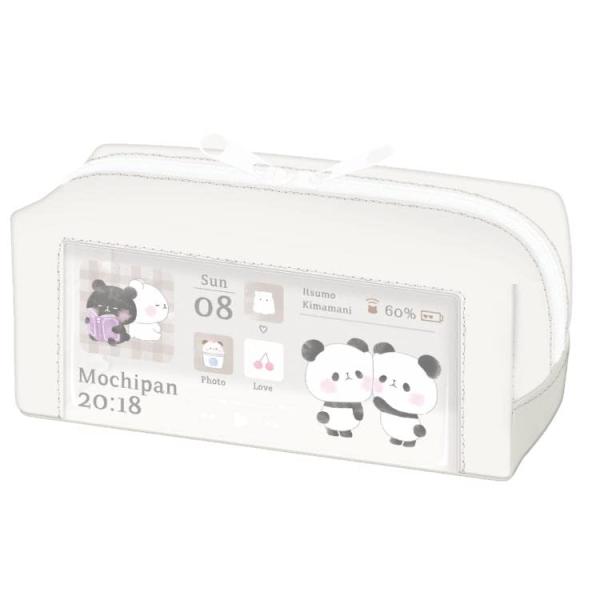 カミオジャパン もちもちぱんだ 窓あきBOXペンケース もちフォン もちもちパンダ 筆箱 ふでばこ ...