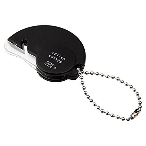 ミドリ レターオープナー レターカッター 黒 49847006
