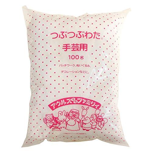 バイリーン つぶつぶわた 手芸用 100g 白 TB-100G