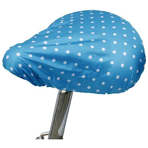 MARUTO(マルト) ファッションサドルカバー水玉 ドットブルー SC-MT