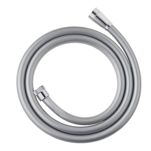 SANEI(サンエイ) シャワーホース シルバー ほとんどのメーカー対応 水栓側アダプター付 1.6...