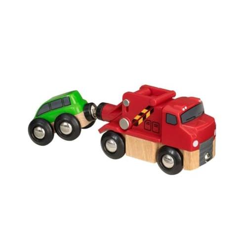 BRIO (ブリオ) 牽引トラック 33528 対象年齢 3歳~ 【おもちゃ 玩具 木製おもちゃ 電...