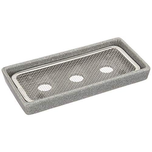 ナカムラ商事 【お墓用線香立】 小雪(陶器の線香皿)
