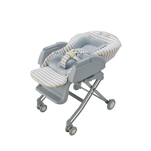 Aprica(アップリカ) ハイローチェア ユラリズム エレファントラブ 0か月~4歳頃まで 手動ス...