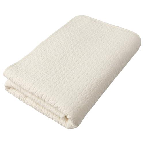 ナイスデイ mofua(モフア) イブル マルチカバー キルティングマット アイボリー S (150...