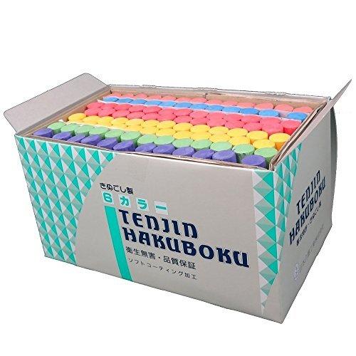 日本白墨工業 天神印チョーク 100本入り 色込CH-8