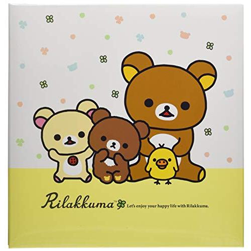 ナカバヤシ キャラクター Lサイズ フヤスアルバム ビス式 白台紙10枚 A-LF-1008 リラッ...