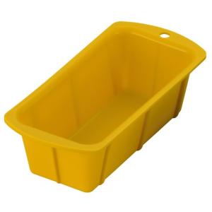 岡部洋食器 シリコン パウンドケーキ型(17cm) イエロー CM-01 95x210x65mm