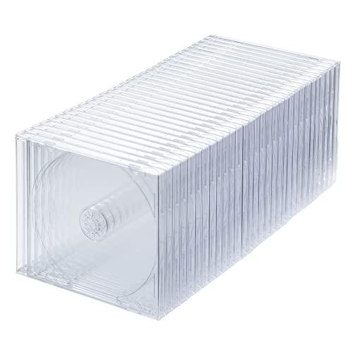 サンワサプライ(Sanwa Supply) Blu-ray・DVD・CDケース(30枚セット・クリア...