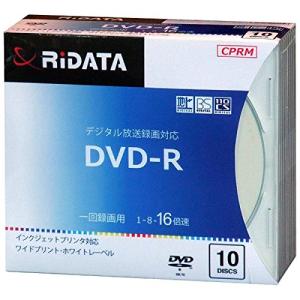 ライテック製 RiDATA DVD-R 録画用 10枚パック D-RCP16X.PW10RD