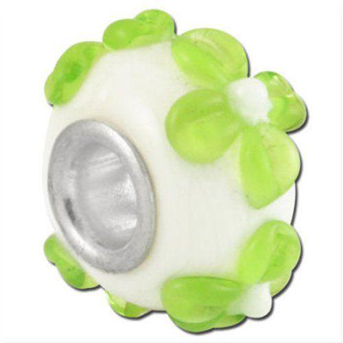 バブルルルビーズ（Bauble LuLu beads） Lime Daisy、パンドラ（Pandor...