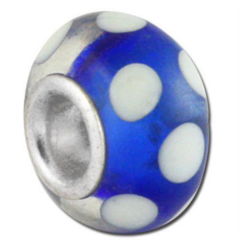 バブルルルビーズ（Bauble LuLu beads） Spotty Royal、パンドラ（Pand...