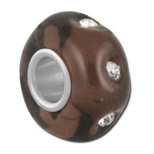 バブルルルビーズ（Bauble LuLu beads） Rhine Mocha、パンドラ（Pandora）、トロールビーズ（Trollbeads）等幾通りものカスタマイズ可能！｜polkadot