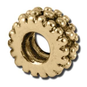 バブルルルビーズ（Bauble LuLu beads）Beaded Rondelle、パンドラ（Pa...