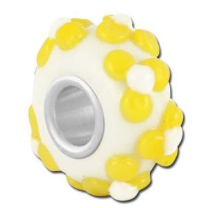 バブルルルビーズ（Bauble LuLu beads）  Yellow Floral Blast、パ...