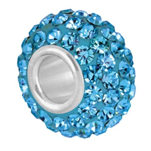 バブルルルビーズ（Bauble LuLu beads）  Roxy Aqua、パンドラ（Pandor...