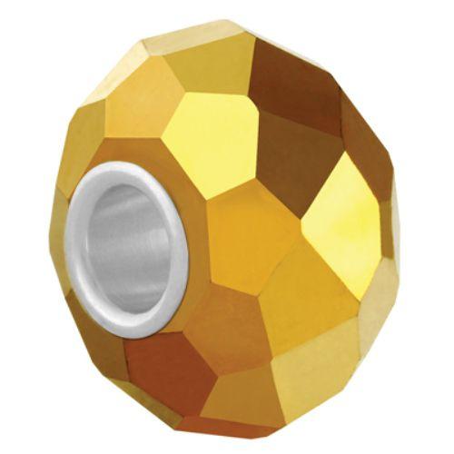 バブルルルビーズ（Bauble LuLu beads） Metallic Gold、パンドラ（Pan...