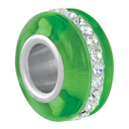 バブルルルビーズ（Bauble LuLu beads）Lime Trackstone、パンドラ（Pa...