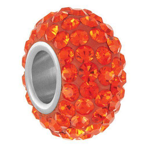 バブルルルビーズ（Bauble LuLu beads）  Neon Orange、パンドラ（Pand...